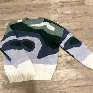 Colourful Knit Sweater